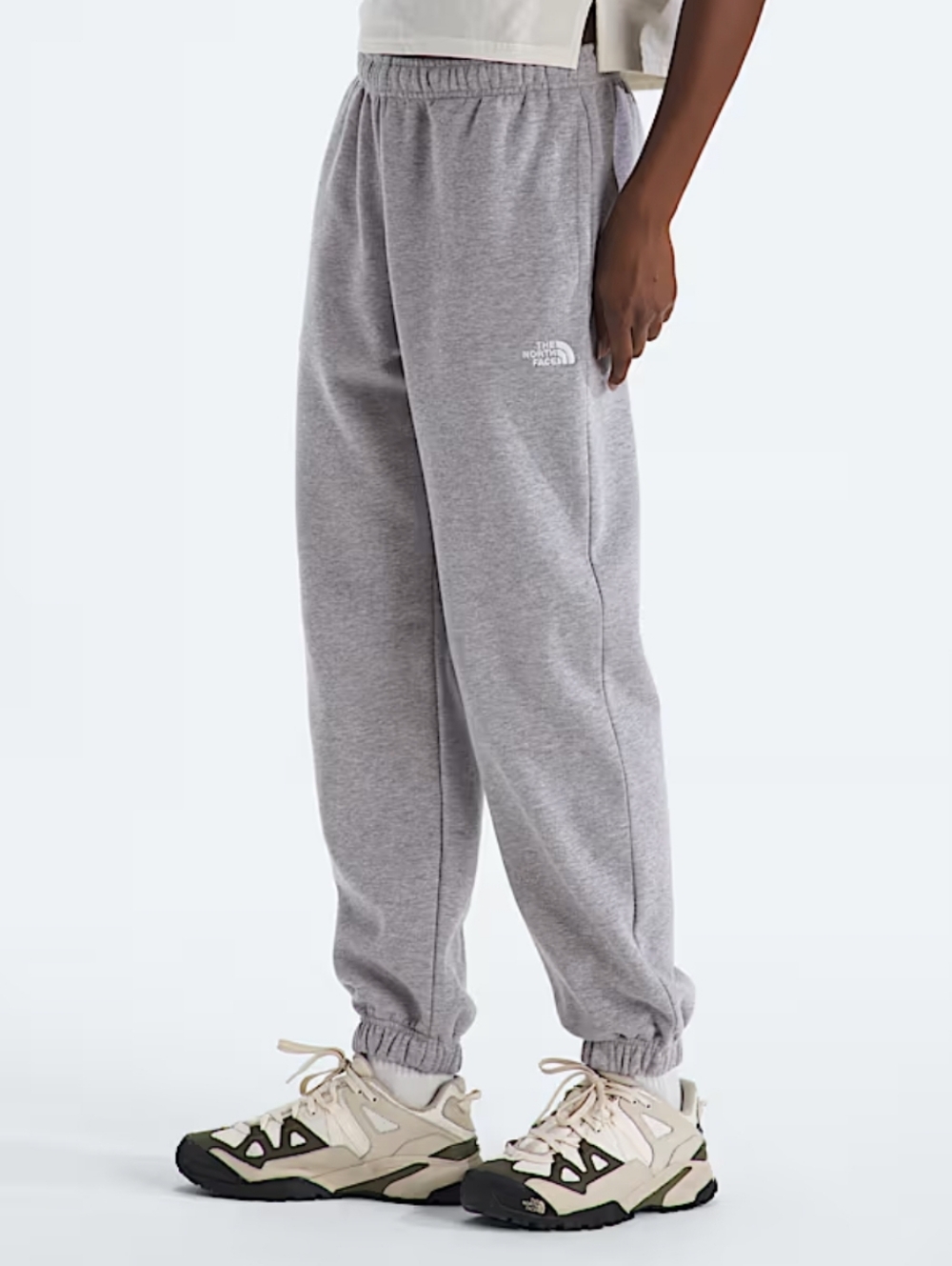 The North Face Gray Joggers Streetwear Y2K Athleisure Sweatpants Cozy